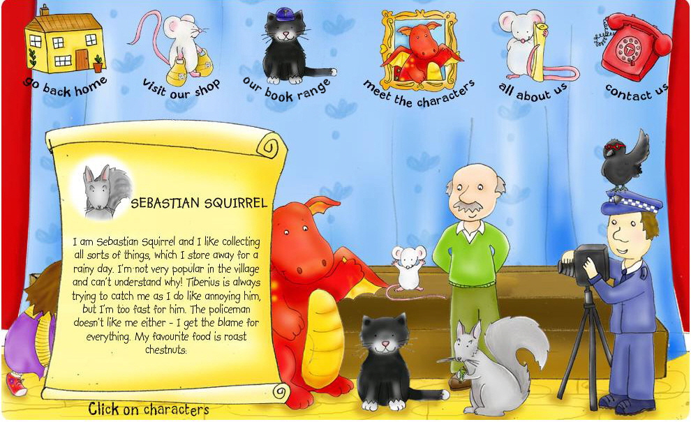 All about Sebastian Squirrel